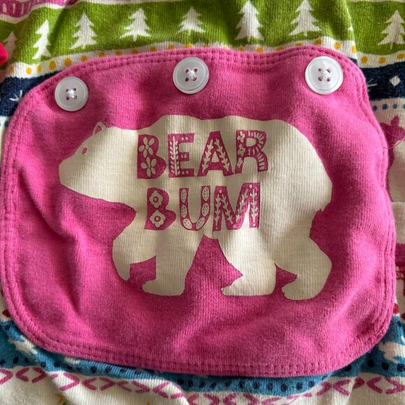 Little Blue House Baby Cream Fair Isle Union Suit 12-18 months VGUC - Picture 6 of 6